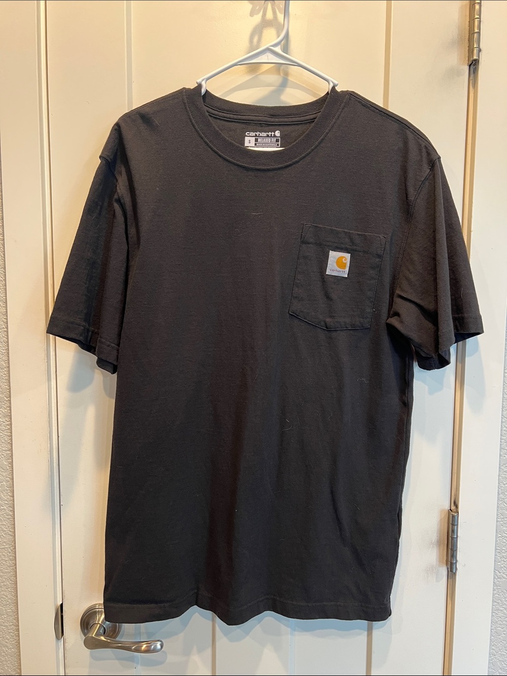 Carhartt Black Short-Sleeve Pocket Tee